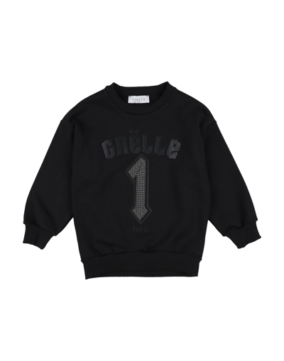 Shop Gaelle Paris Gaëlle Paris Toddler Boy Sweatshirt Black Size 4 Cotton, Polyester