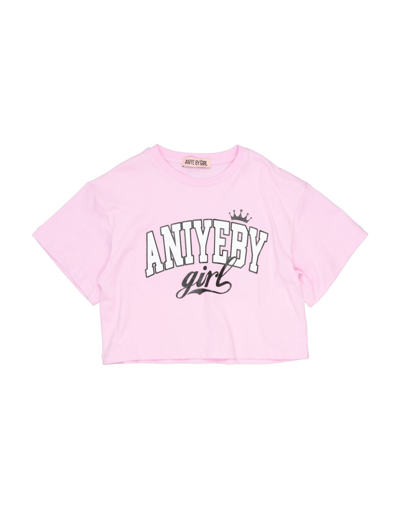 Shop Aniye By Toddler Girl T-shirt Pink Size 6 Cotton