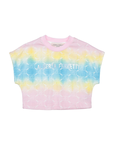 Shop Alberta Ferretti Toddler Girl T-shirt Pink Size 6 Cotton