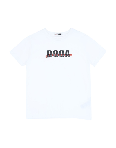 Shop Dooa Toddler Boy T-shirt White Size 7 Cotton