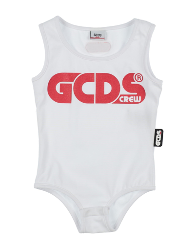 Shop Gcds Mini Toddler Girl T-shirt White Size 6 Cotton, Lycra