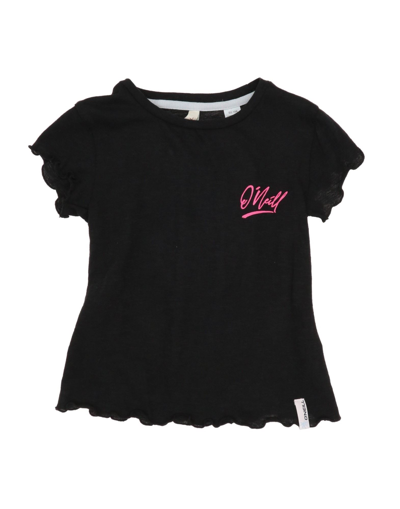 Shop O'neill Toddler Girl T-shirt Black Size 6 Cotton