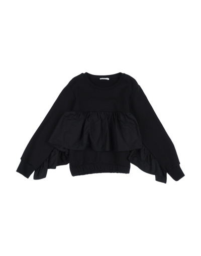 Shop L:ú L:ú By Miss Grant Toddler Girl Sweatshirt Black Size 4 Cotton