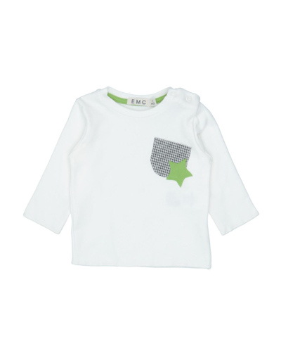 Shop Emc Everything Must Change Newborn Girl T-shirt White Size 3 Cotton