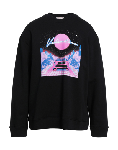 Valentino Sweatshirts In Black