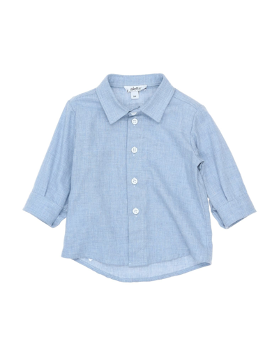 Shop Aletta Newborn Boy Shirt Sky Blue Size 3 Cotton
