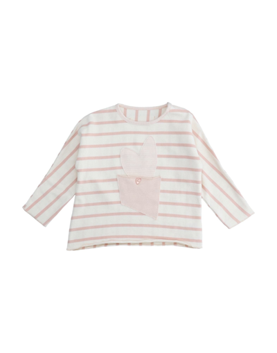Shop Frugoo Newborn Girl T-shirt Ivory Size 1 Cotton In White