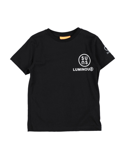 Shop Suns Toddler Girl T-shirt Black Size 6 Cotton