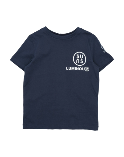 Shop Suns Toddler Girl T-shirt Midnight Blue Size 4 Cotton