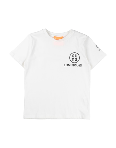 Shop Suns Toddler Girl T-shirt White Size 6 Cotton