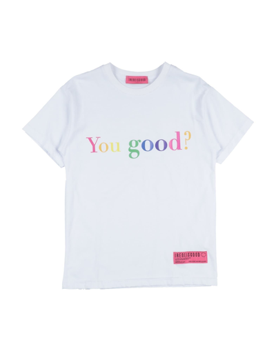 Shop Ireneisgood Toddler Girl T-shirt White Size 4 Cotton