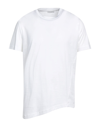 Shop Paolo Pecora Man T-shirt White Size Xl Cotton