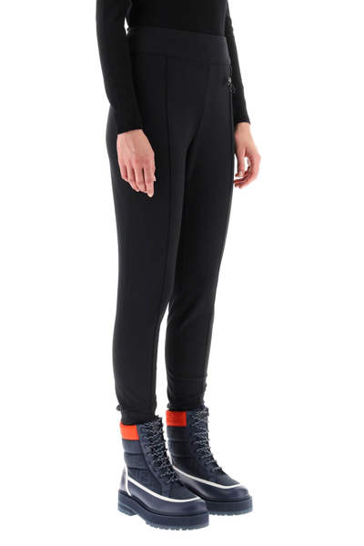 Shop Fendi Stirrup Ski Leggings In Black