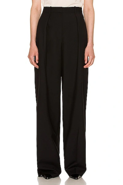 Shop The Row Marce Pant In Onyx