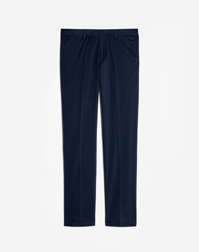 Shop Dunhill Cotton Cashmere Chinos In Black