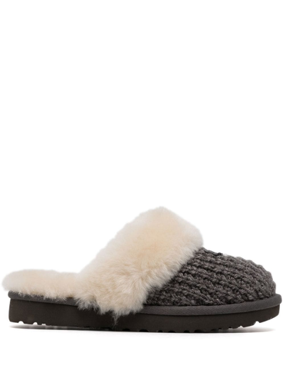 Ugg Cosy Knitted Slippers In Grey