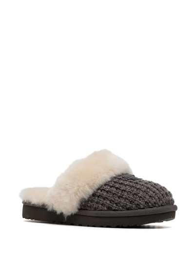 Ugg Cosy Knitted Slippers In Grey