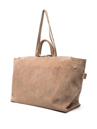 Marsèll Multi-strap Suede Tote In 中性色