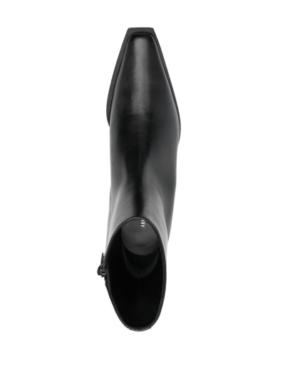 Shop Ann Demeulemeester Gerda Ankle Boots In Black