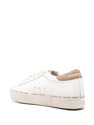 Golden Goose Hi Star Lace-up Sneakers In 白色