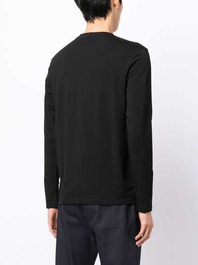 LOGO-PRINT LONG-SLEEVE T-SHIRT