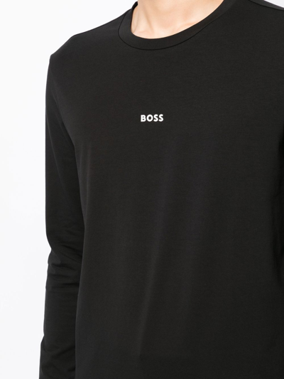 LOGO-PRINT LONG-SLEEVE T-SHIRT