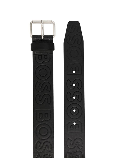 ENGRAVED-LOGO BELT