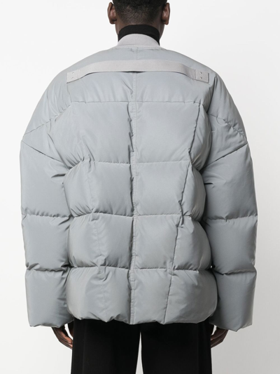 Rick Owens Padded Jacket In 灰色