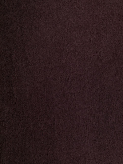 Shop Faliero Sarti Fine-knit Scarf In 紫色