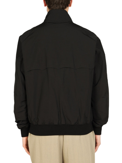 Shop Baracuta Technical Fabric Jacket In Black