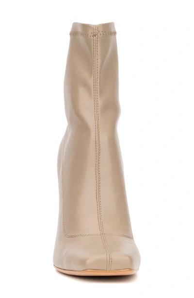 Torgeis Chiara Square Toe Bootie In Natural
