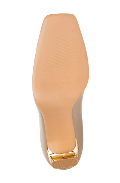 Torgeis Chiara Square Toe Bootie In Natural