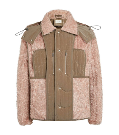 Shop Craig Green Reversible Fluffy Workwear Jacket In Multi