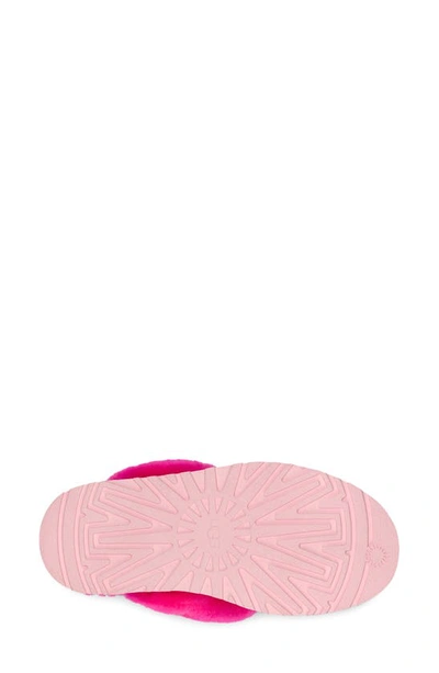 Ugg Kids' Funkette Genuine Shearling Slipper In Taffy Pink