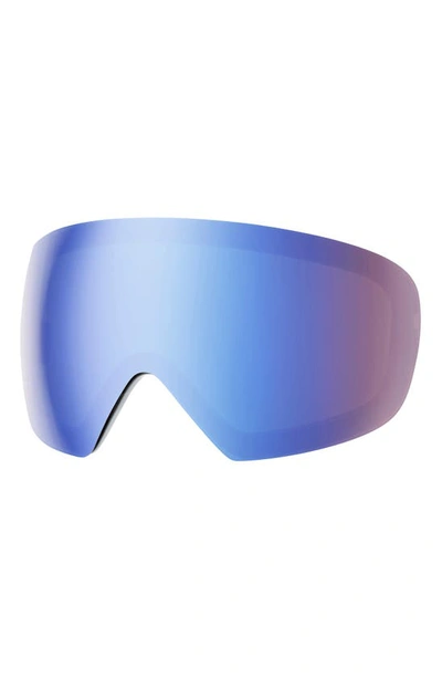 Shop Smith I/o Mag™ 154mm Snow Goggles In White / Chromapop Platinum
