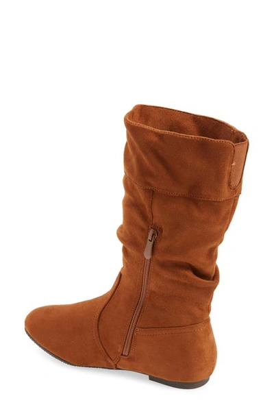 Dream Pairs Riding Boot In Tan