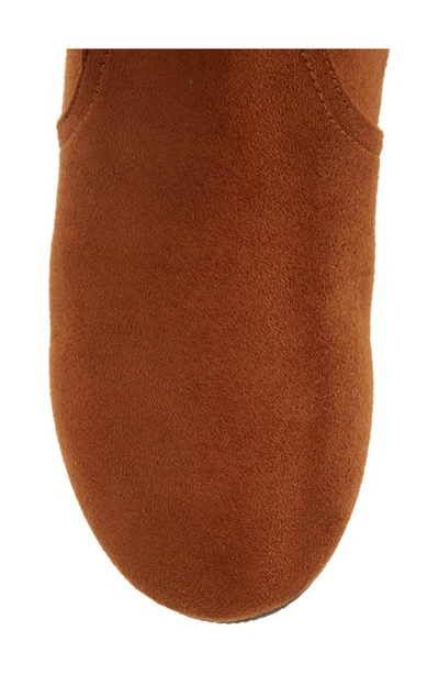Dream Pairs Riding Boot In Tan