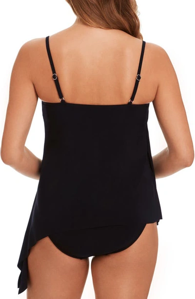 Magicsuit Alex Side Tie Tankini Top Bottoms Women's Swimsuit In Black