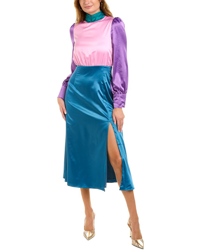 Shop Olivia Rubin Gwen Maxi Dress In Purple