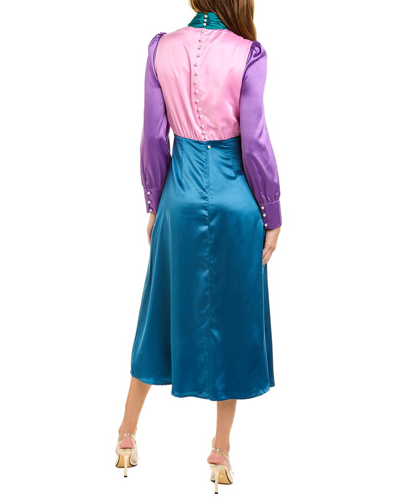 Shop Olivia Rubin Gwen Maxi Dress In Purple