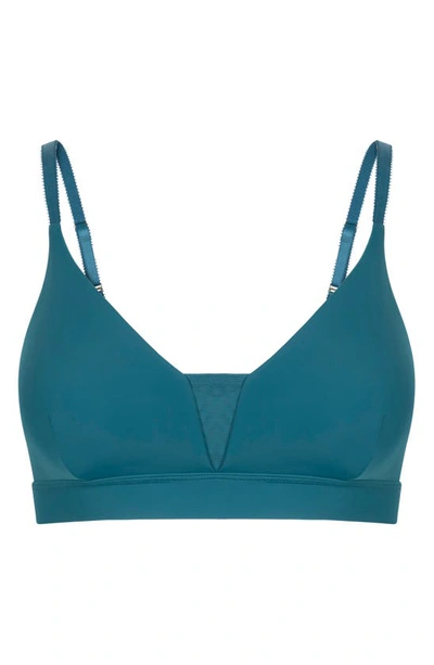 Shop Uwila Warrior Soft Bralette In Blue Coral