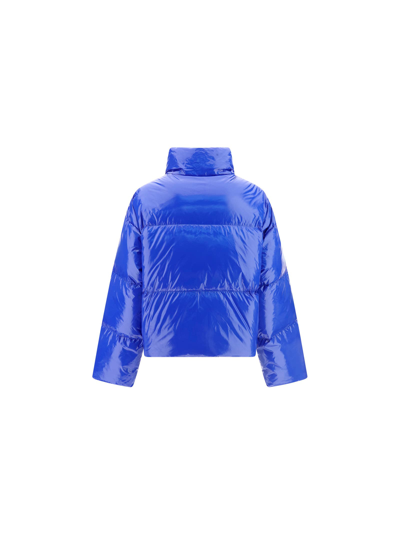 Shop Stand Studio Tatum Down Jacket In Eletric Blue