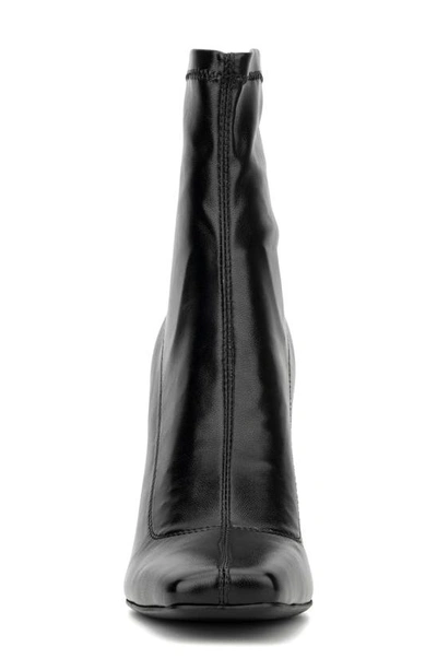 Torgeis Chiara Square Toe Bootie In Black