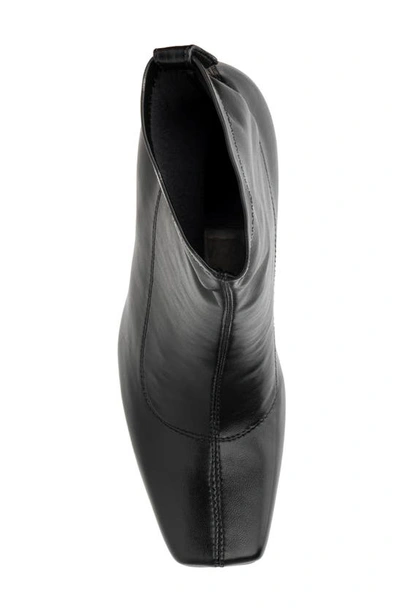 Torgeis Chiara Square Toe Bootie In Black