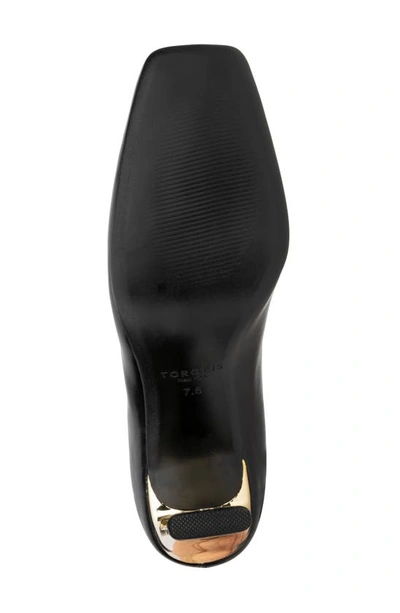 Torgeis Chiara Square Toe Bootie In Black
