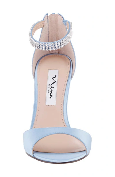 Shop Nina Volanda Ankle Strap Sandal In Sky Blue
