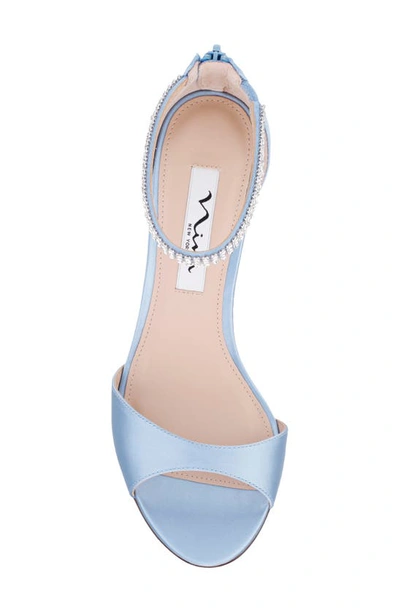 Shop Nina Volanda Ankle Strap Sandal In Sky Blue