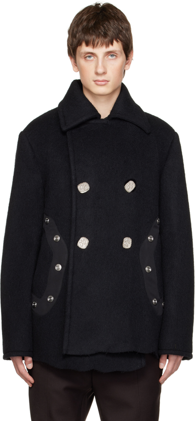 ジャケット・アウター NAMACHEKO 22AW ALEP PEACOAT BLACK ジャケット・アウター NAMACHEKO 22AW ALEP PEACOAT BLACK