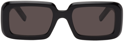 Shop Saint Laurent Black Sl 534 Sunglasses In Black-black-black