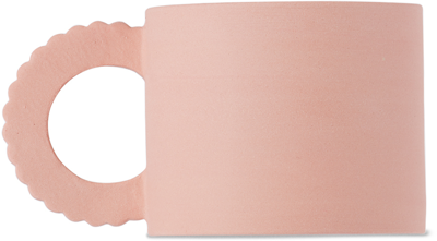 Shop Ekua Ceramics Ssense Exclusive Pink Petal Mug In Sq4593250